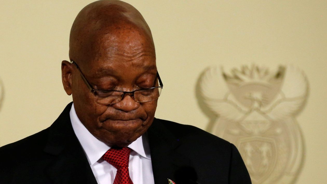 South African President Jacob Zuma finally forced to stand down